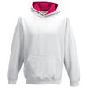 View Image 13 of 19 of AWDis Kid's Varsity Hoodie - Embroidered
