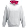 View Image 14 of 19 of AWDis Kid's Varsity Hoodie - Embroidered