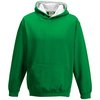 View Image 3 of 19 of AWDis Kid's Varsity Hoodie - Embroidered