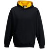View Image 10 of 19 of AWDis Kid's Varsity Hoodie - Embroidered
