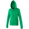View Image 12 of 12 of DISC AWDis Ladies Zipped Hoodie - Embroidered