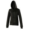View Image 3 of 12 of AWDis Ladies Zipped Hoodie - Embroidered