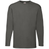 View Image 2 of 5 of Fruit of The Loom Long Sleeve Value Weight T-Shirt - Colours