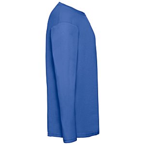 Additional Image 2 - a blue long sleeved shirt