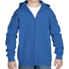 View Image 3 of 6 of DISC Gildan Kids Zipped Hooded Sweatshirt - Printed