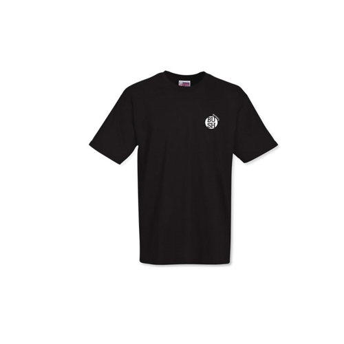 Additional Image 1 - a black shirt with a white logo