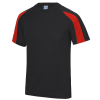 View Image 3 of 8 of AWDis Contrast Performance T-Shirt