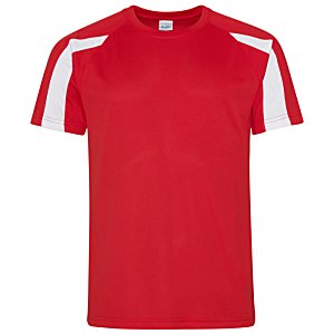 Additional Image 4 - a red shirt with white stripes