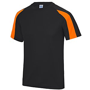 Additional Image 6 - a black and orange shirt