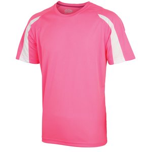 Additional Image 5 - a pink shirt with white stripes