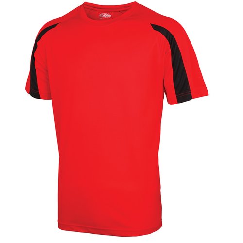 Additional Image 6 - a red shirt with black stripes
