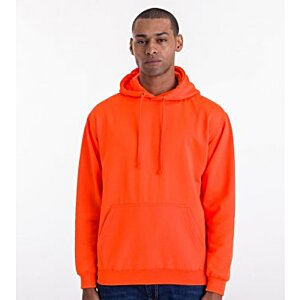 Additional Image 2 - a man wearing an orange sweatshirt