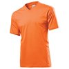 View Image 3 of 9 of DISC Stedman Classic V-Neck T-Shirt - Coloured