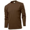 View Image 3 of 5 of DISC Stedman Comfort Long Sleeve T-Shirt - Coloured