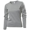 View Image 4 of 5 of DISC Stedman Comfort Ladies Long Sleeve T-Shirt - Coloured