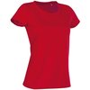 View Image 4 of 5 of DISC Stedman Ladies Active Cotton Touch T-Shirt - Coloured