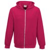 View Image 3 of 8 of DISC AWDis Kids Heather Zipped Hoodie - Embroidered