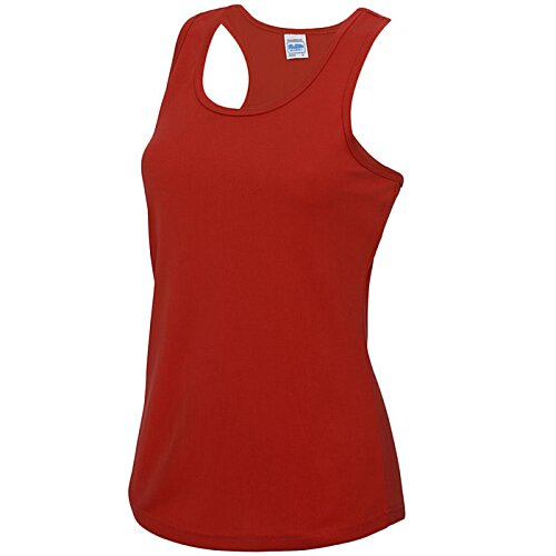 Additional Image 1 - a red tank top on a white background