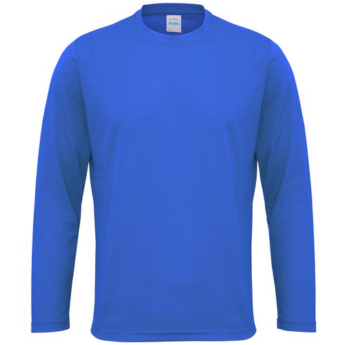 Additional Image 1 - a blue long sleeved shirt