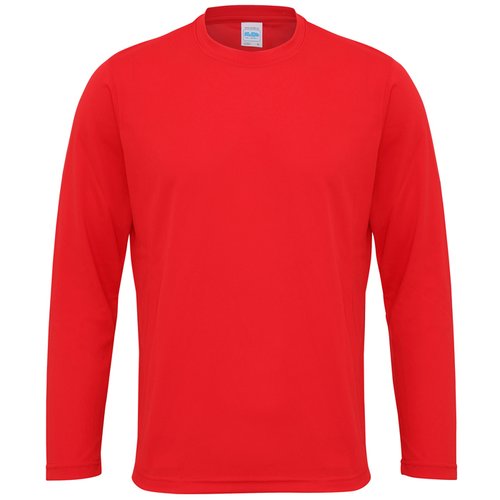 Additional Image 5 - a red long sleeved shirt