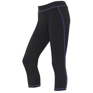 Additional Image 1 - a black leggings on a white background