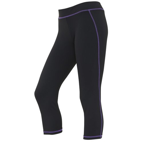 Additional Image 1 - a black leggings on a white background