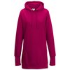 View Image 3 of 7 of AWDis Ladies Longline Hoodie - Embroidered