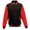 View Image 13 of 17 of AWDis Kid's Varsity Jacket - Embroidered