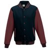 View Image 15 of 17 of AWDis Kid's Varsity Jacket - Embroidered