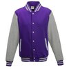 View Image 16 of 17 of AWDis Kid's Varsity Jacket - Embroidered