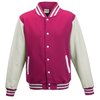 View Image 5 of 17 of AWDis Kid's Varsity Jacket - Embroidered