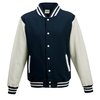 View Image 10 of 17 of AWDis Kid's Varsity Jacket - Embroidered