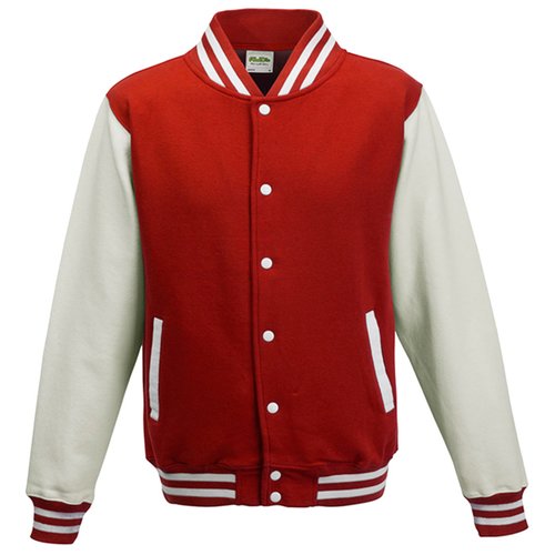 Additional Image 2 - a red and white jacket