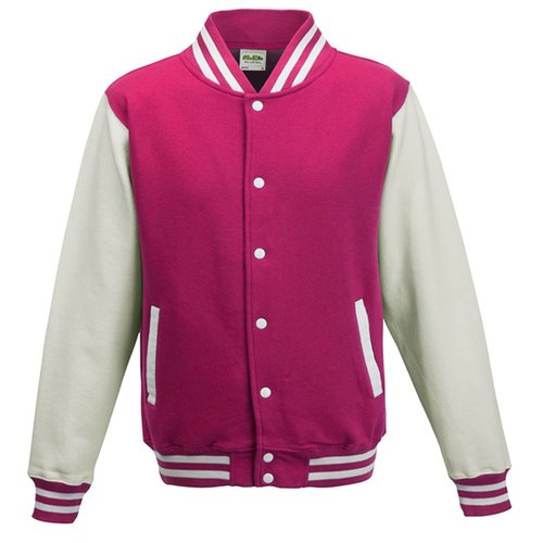 Additional Image 4 - a pink and white jacket