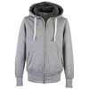 View Image 3 of 4 of DISC AWDis Fur-Lined Zipped Hoodie - Printed