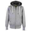 View Image 3 of 4 of DISC AWDis Fur-Lined Zipped Hoodie - Embroidered