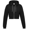 View Image 2 of 3 of DISC AWDis Girlie Cropped Hoodie - Printed