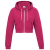 View Image 3 of 3 of DISC AWDis Girlie Cropped Hoodie - Embroidered