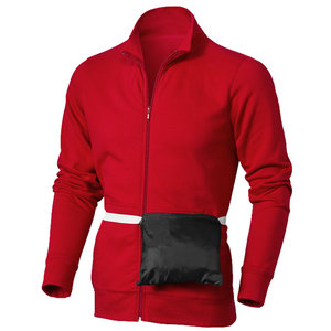Additional Image 3 - a red jacket with a black belt