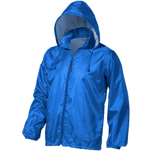 Additional Image 4 - a blue jacket with a hood with Federation Tower in the background