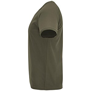 Additional Image 3 - a grey shirt with a curved neck