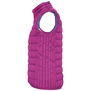 Additional Image 4 - a purple vest with a hole in the middle