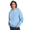 a man in a blue sweatshirt