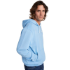 a man in a blue sweatshirt