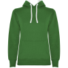 a green sweatshirt with a white drawstring