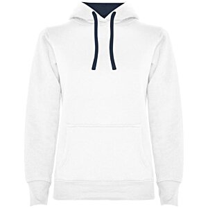 Additional Image 1 - a white hoodie with a black drawstring