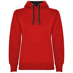 Additional Image 14 - a red sweatshirt with a black string