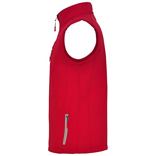 Additional Image 2 - a red vest with a hole in the middle