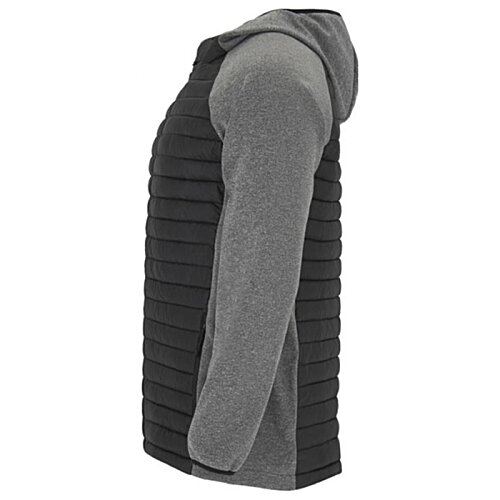 Additional Image 2 - a grey and black jacket