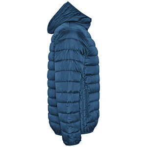 Additional Image 1 - a blue jacket with a hood